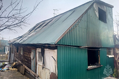 В Самарской области загорелся частный дом на 60 "квадратах"