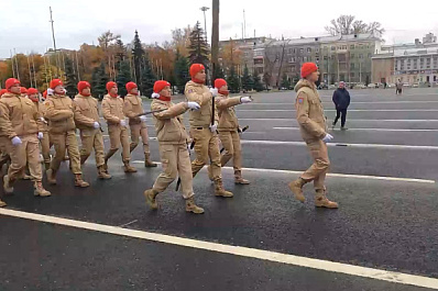 Как самарские юнармейцы готовятся к Параду Памяти и маршу памяти Михаила Гудкова