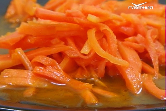 Морковь по-корейски. Сохраняйте чек от 04.03.2018