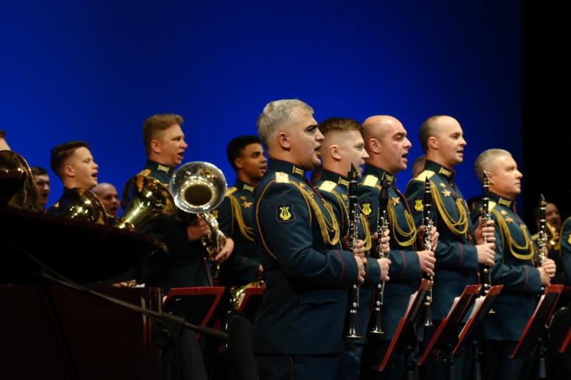 В Самаре состоялся концерт Центрального военного оркестра Минобороны России