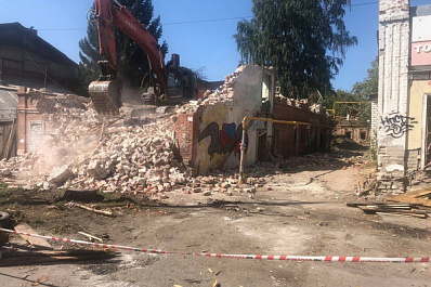 В Самаре чиновники объяснили причину сноса дома на улице Садовой, 128