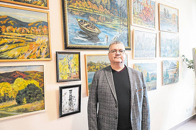 Осенние краски "Заволги": в Доме журналиста открылась выставка самарских художников