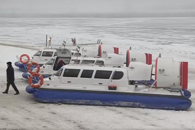 В Самаре вышли в рейс новые суда на воздушной подушке
