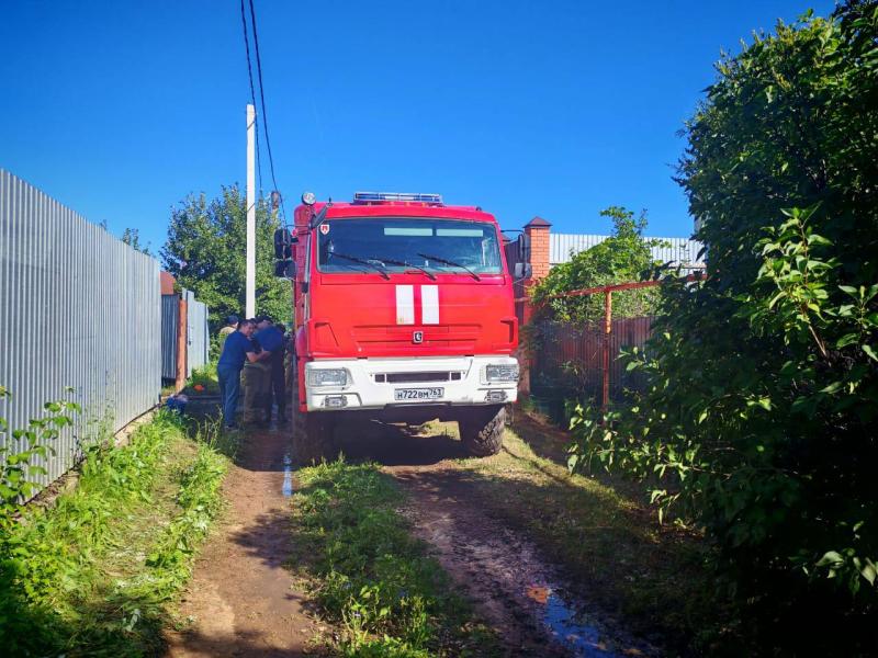 В Самарской области возбудили уголовное дело из-за смерти трех человек во время пожара