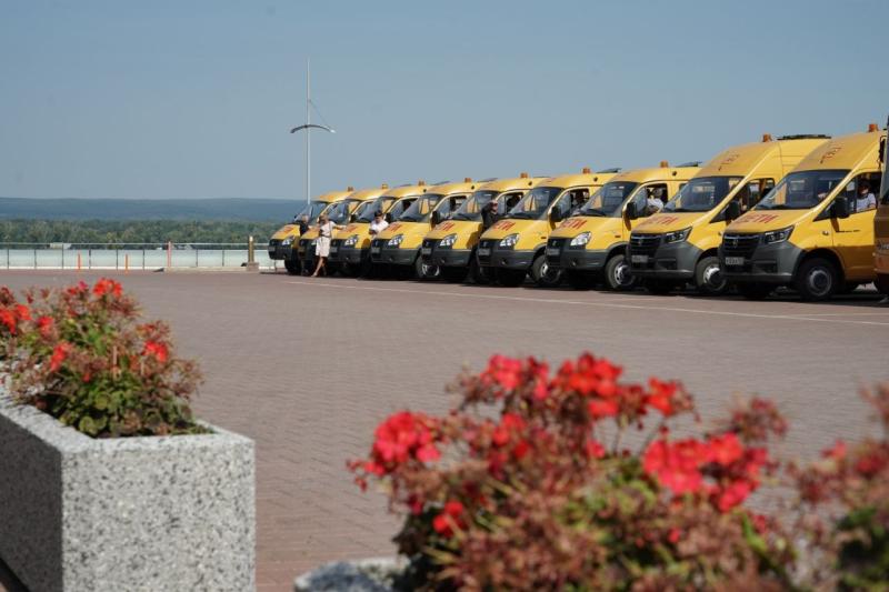 Обновили автопарк: в Самарской области закупили новые школьные автобусы