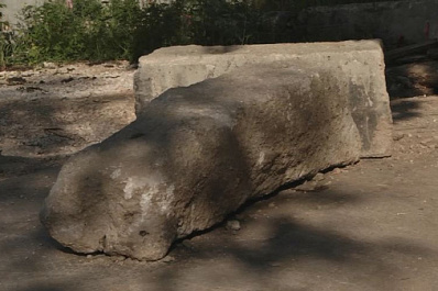 На 3-й Просеке бетонные блоки на берегу Волги уберут до понедельника