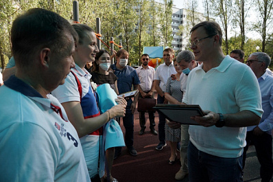 В Тольятти благоустроили сквер семейного отдыха в 14-м квартале