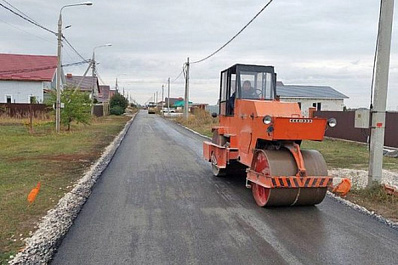 В Ставропольском районе благодаря губернаторскому проекту "СОдействие" отремонтировали сельские дороги 