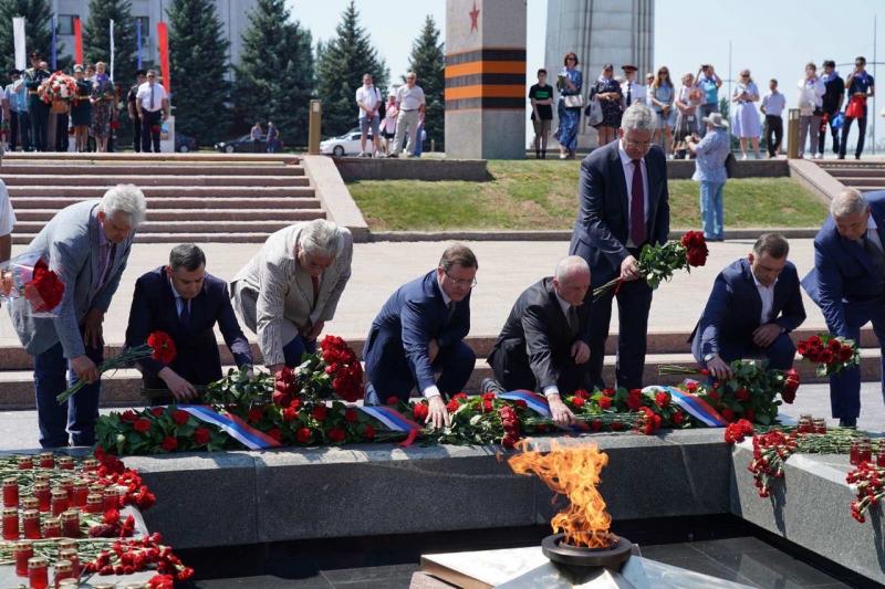 В Самаре почтили память ветеранов Великой Отечественной войны