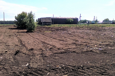 В Богатовском районе ликвидировали две свалки в селе Андреевка 