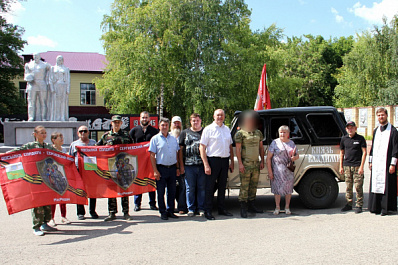 Жительница Самарской области передала УАЗ Hunter бойцам СВО