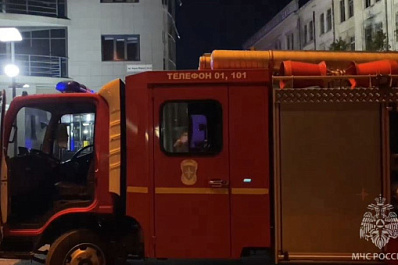 В Самаре горело здание Дома печати