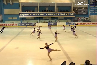 Самарские фигуристы взяли бронзу чемпионата России по синхронному катанию на коньках