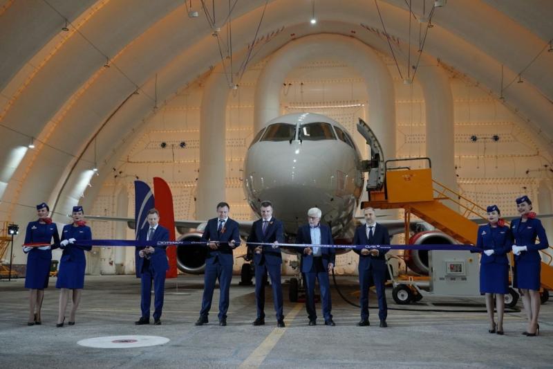 В Самаре в аэропорту Курумоч запустили линейную станцию технического обслуживания самолетов SSJ-100