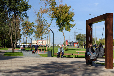 В Самаре на улице Ташкентской появился новый сквер