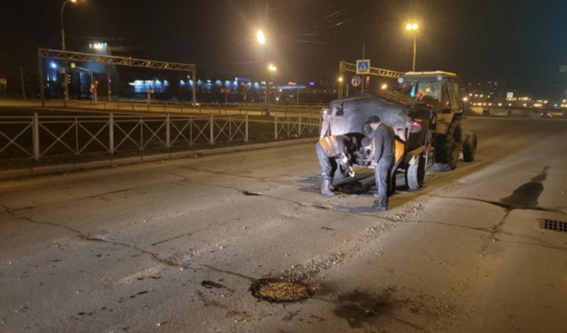 В Тольятти отремонтировали свыше 10 тысяч кв. метров дорог