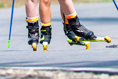 В Самаре для тренировок открыли лыжероллерную трассу на "Чайке"