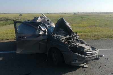 В Нефтегорском районе 30 июля в ДТП погибли водитель и пассажир 