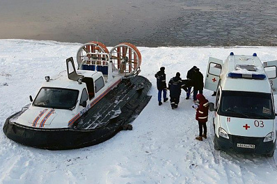 Из Рождествено спасатели эвакуировали женщину с переломом ноги
