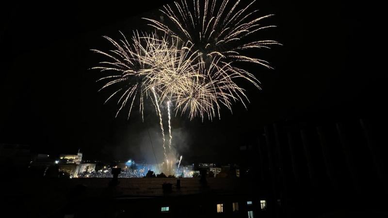 В Самаре в День города прогремели праздничные фейерверки