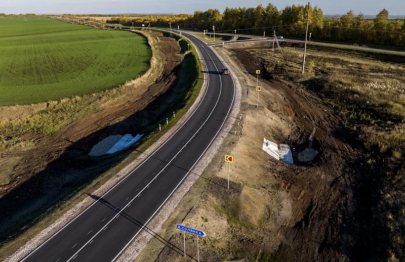 В Самарской области отремонтировали проезд между трассами М5 и Самара - Бугуруслан