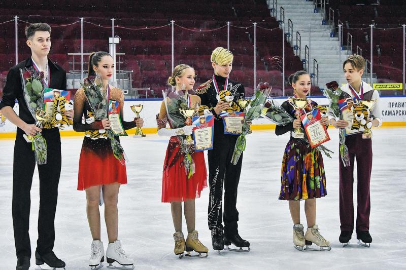 Во Дворце спорта прошли всероссийские соревнования по фигурному катанию на коньках