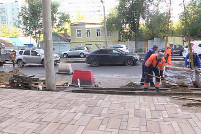 Работы по ремонту улицы Ленинской в Самаре заканчиваются