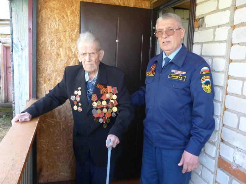 Участник Великой Отечественной войны из Самарской области Михаил Романов отметил 100-летний юбилей