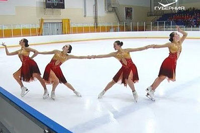 В Сызрани прошел финал Кубка России по синхронному катанию