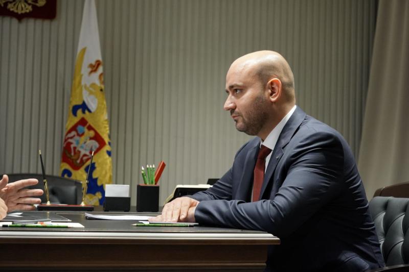 Владимир Путин провел рабочую встречу с Вячеславом Федорищевым