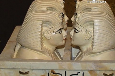 Копии саркофагов Тутанхамона показали в Самаре