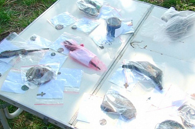 Во время раскопок в районе Фрунзенского моста нашли около 25 тысяч артефактов