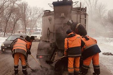 В Самаре приступили к аварийному ремонту проспекта Карла Маркса