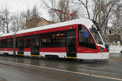 Трамваи нового поколения вышли на улицы Самары
