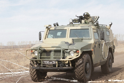 Под Самарой мотострелки сорвали "вражеское" наступление