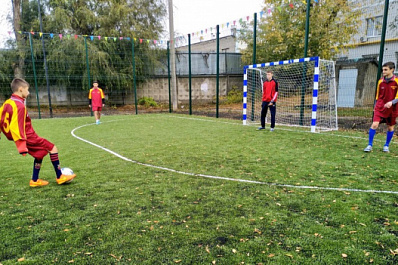 В Самаре появилась новая спортивная площадка