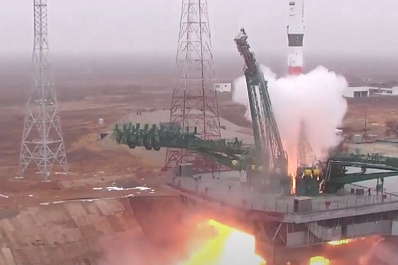 Самарская ракета "Союз-2.1а" успешно вывела грузовой корабль на орбиту