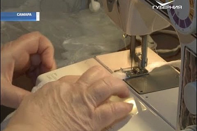 В Самаре масок станет больше: за дело взялись "серебряные" швеи