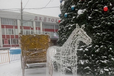 Появилось видео с кражей светящейся лошади в Тольятти