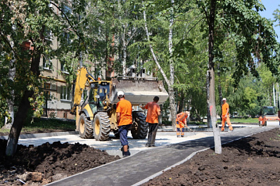 Дворовые территории в Кировском районе Самары приобретут новый вид 