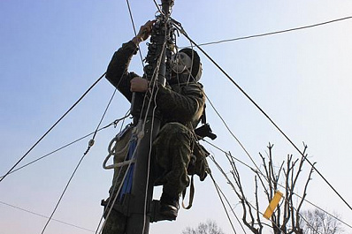 Военные связисты отработали установку каналов защищенной связи в Самарской области