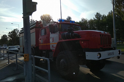 В Самаре сгорела кофейня