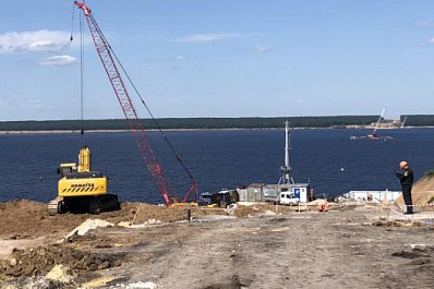 Губернатор Дмитрий Азаров проверил ход строительства Волжского моста