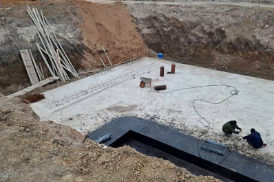 В посёлке Новокашпирском на строящихся очистных сооружениях увеличат число рабочих