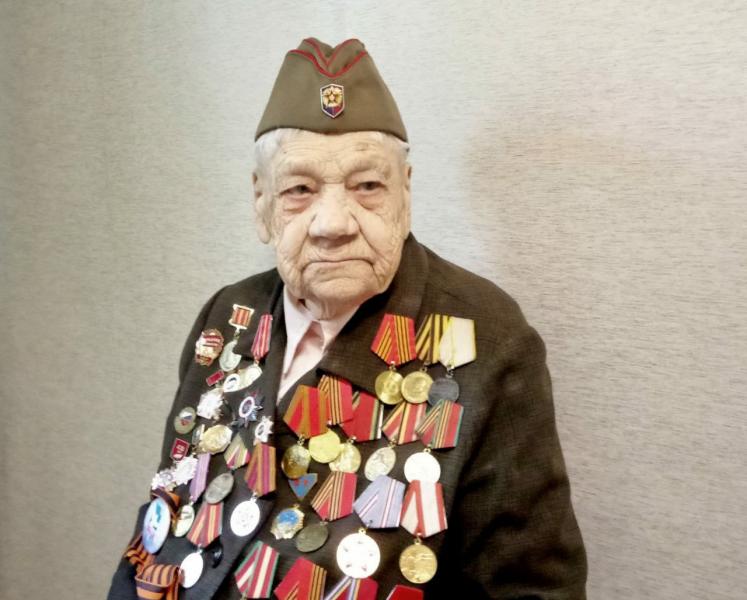 В Самарской области ветеран ВОВ Анастасия Коростелева отметила 100-летий юбилей