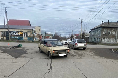 В Самарской области "пятерка" сбила мужчину на электровелосипеде