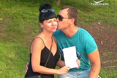 День поцелуя прошел в Самаре