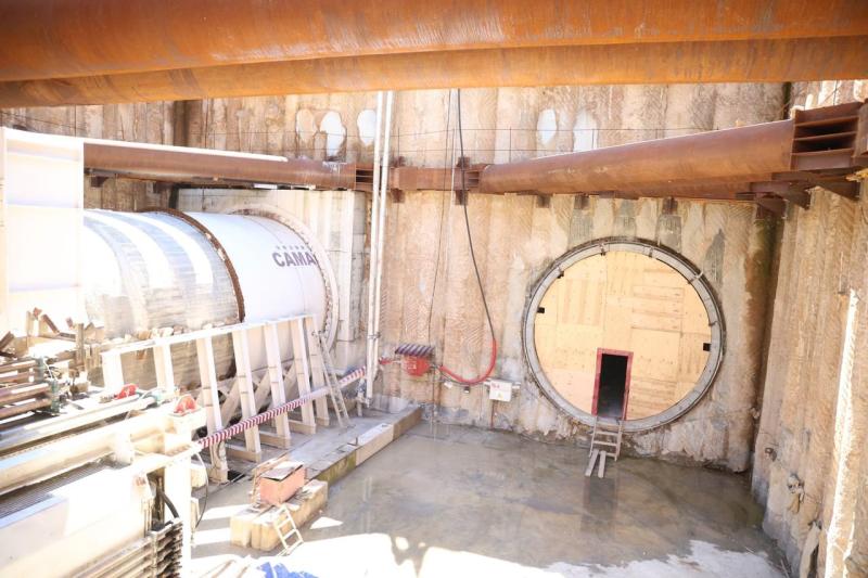 В Самаре продолжается проходка правого перегонного тоннеля на строительстве "Театральной"