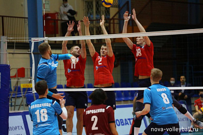 Волейболисты "Новы" одержали важную победу