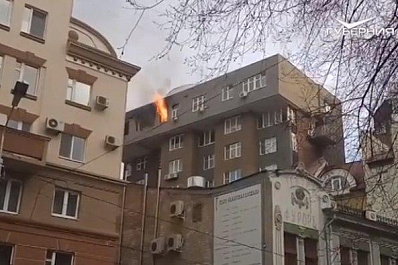 Предварительной причиной пожара на Садовой в Самаре называют взрыв бытового газа